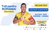 Fii suporter la meciul de rugby România — Canada, din 16 noiembrie, de pe stadionul Arcul de Triumf!